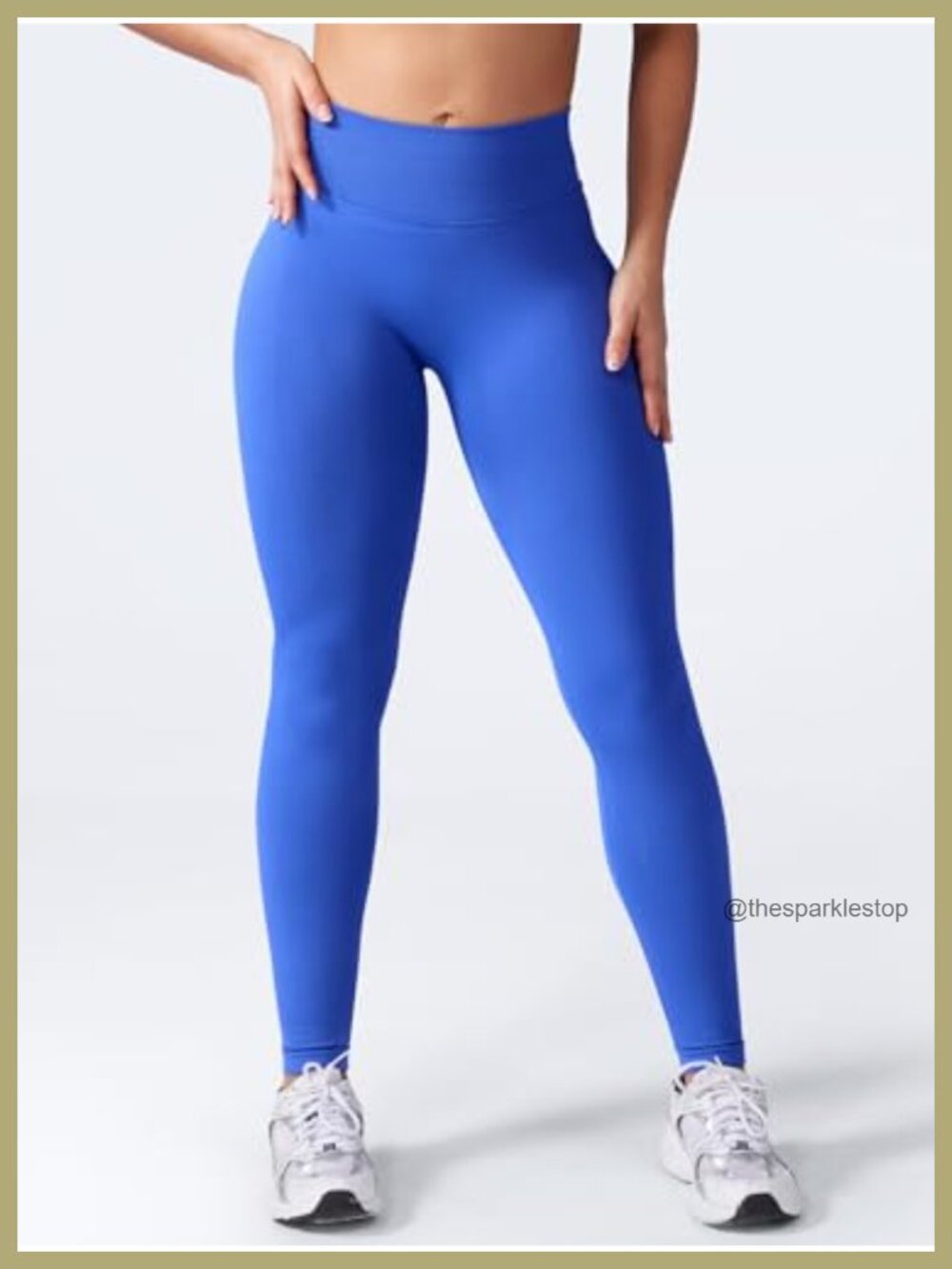 Seamless Impact Leggings Butt Lifting Hidden Scrunch Medium Waist Tummy Control - Picture 2 of 6